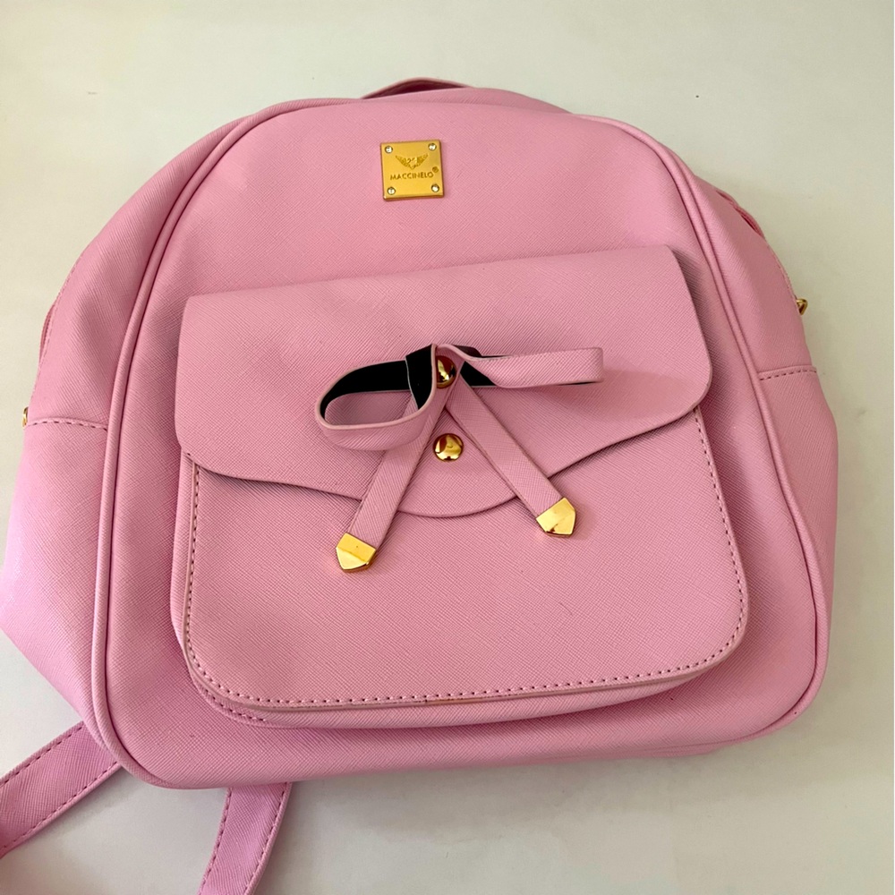 NWT | Maccinelo | Pink Bookbag